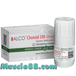 CLOMID 20t 100tab 50mg/tab (Balcolabs)