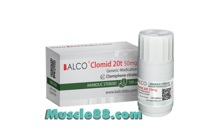 CLOMID 20t 100tab 50mg/tab (Balcolabs)