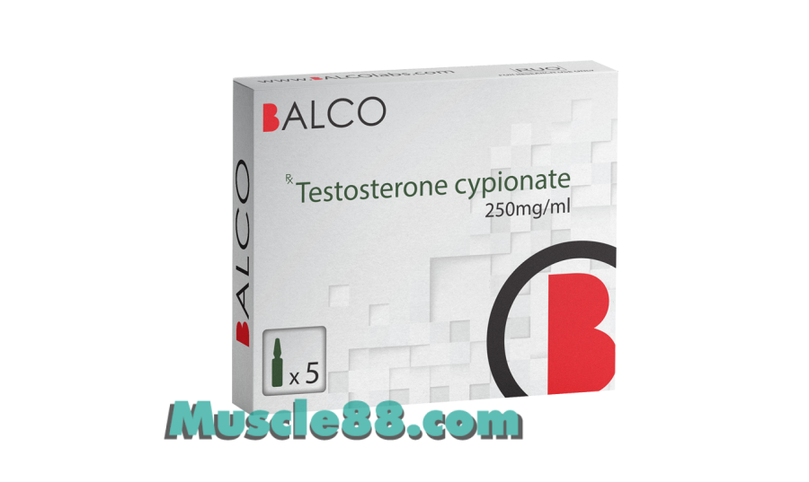 TESTOSTERONE CYPIONATE 5amp 250mg/amp (Balcolabs)