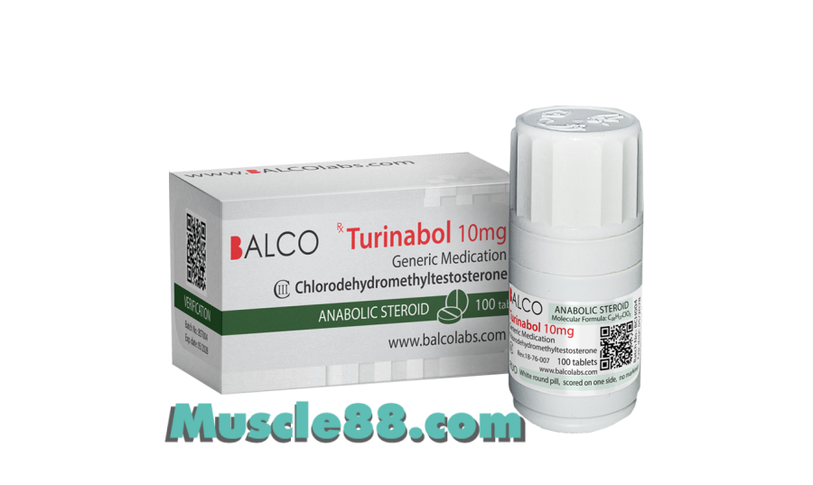 TURINABOL 100tab 10mg/tab (Balcolabs)