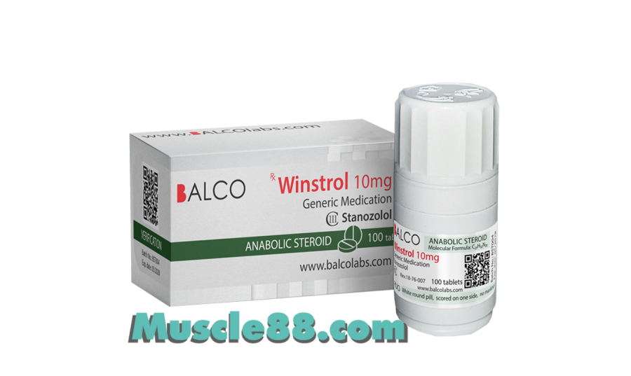 WINSTROL 100tab 10mg/tab (Balcolabs)