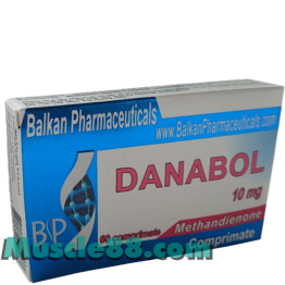 DANABOL 60tab 10mg/tab (Balkan Pharmaceuticals)