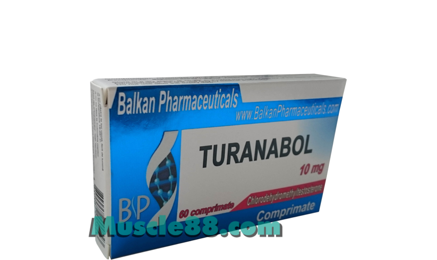 TURANABOL 60tab 10mg/tab (Balkan Pharmaceuticals)