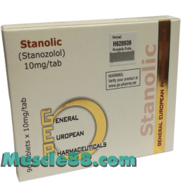 STANOLIC 10mg (GEP Pharmaceuticals)