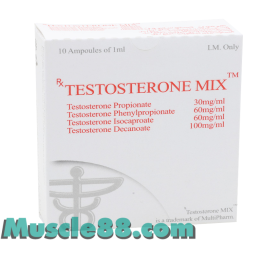 TESTOSTERONE MIX 10amp 250mg/amp (MultiPharm Healthcare)