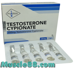 Testosterone Cypionate 10amp 250mg/amp (PharmaLab)