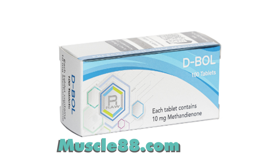 D-BOL 100tab 10mg/tab (Raw Pharma)