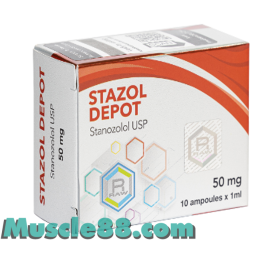 STAZOL DEPOT 50mg (Raw Pharma)