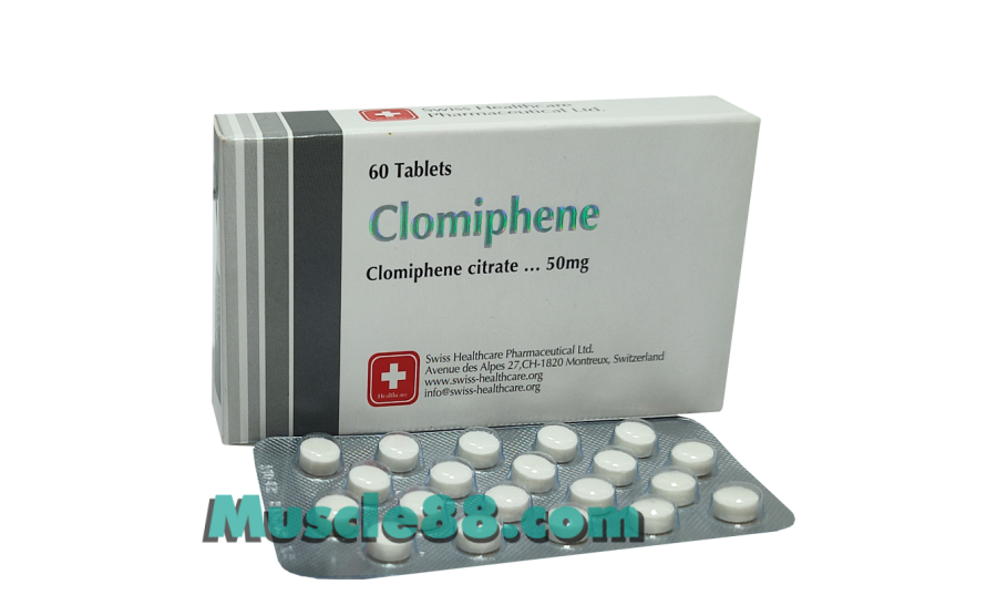 Clomiphene 50mg (Swiss Healthcare Pharmaceuticals)