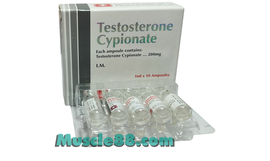 Testosterone Cypionate 10amp 200mg/ml (Swiss Healthcare Pharmaceuticals)