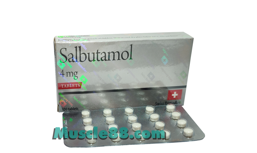 Salbutamol 100tab 4mg/tab (Swiss Remedies)